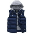 thumbnail image 2 of wantdo Veste Matelassée Isolée pour Femmes, Chaude, d'Hiver, avec Poches, Bleu, Moyen, 2 of 4