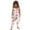 Rose, variante sur Combinaisons d'Été pour Filles Bébés Décontractées Imprimés de Pâques Sans Manches Combishort Ample Pantalon Rose Combinaison Ample Salopette 12-18M