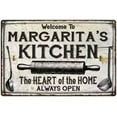 thumbnail image 1 of MARGARITA'S Kitchen Farmhouse Sign Gift 8x12 Metal 108120033309, 1 of 1