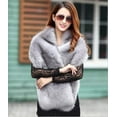 thumbnail image 4 of Faux fur Capes for Women Bridal Scarves Bridal Shawl Warm Wrap Stoles for Wedding Dresses, 4 of 8