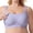 Purple, variant on Lixiuxyad Back Less Bra Women's Light Solid Color Thin Adjustable Shoulder Strap Sagging Maternity Breastfeeding Bra