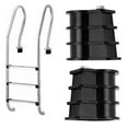 thumbnail image 3 of Ladder Buckle, 2Pcs/Set Ladder Embedded Parts, Wear-resistant Ladder Accessories, for Swimming Pool Ladder, 3 of 7