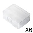 thumbnail image 1 of Runquan 6X PP Plastic Battery Storage Box Waterproof Compact for 16340 18500 Outdoor 6 Pcs, 1 of 3