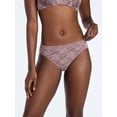thumbnail image 3 of Joyspun Women's Lace Cheeky Panties, 3-Pack, Sizes XS-3XL, 3 of 9