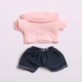 thumbnail image 1 of Camiseta con pantalones para muñeca CUTICAT 17cm Rosa Accesorios de decoración, 1 of 8