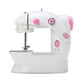 thumbnail image 1 of Household Electric Mini Sewing Machine Clothes Pants Socks Double Speeds Sewing Machine Tailor Tool, US Plug, 1 of 9