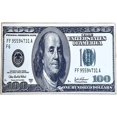 thumbnail image 1 of J&V TEXTILES Money Rugs 100 Dollar Bill Runner Area Rug for Living Room Kitchen Rug Laundry Runner Rug Bedroom Bathroom Mat (22" x 53") (Original), 1 of 2