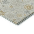 thumbnail image 3 of Addison Rugs Mayfield Premium Machine Washable Transitional Holiday Snowflake Ivory Runner Rug, 2'3" x 7'6", 3 of 6