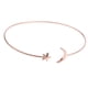 thumbnail image 1 of Brazalete abierto de Metal Hugo Simple Moon Star para mujer, 1 of 6