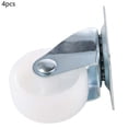 thumbnail image 1 of 4 piezas de 1.5 Pulgadas de Rueda de Rodillos Blancas de 1.5 Pulgadas para Muebles de Tranvía para Muebles, 1 of 7