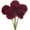 Wine Red, variant on 6/12-Pack Artificial Chrysanthemum Ball Flowers, 11 Inch Faux Chrysanthemum Silk Bouquets Real Touch Faux Flowers for Home/Wedding/Christmas/Party[Silver]