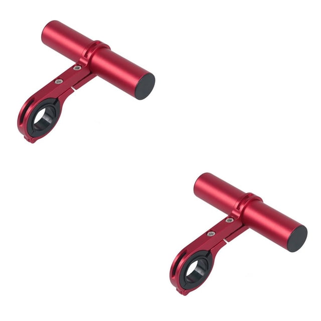 Extensor de manillar Sonducket Estante de almacenamiento de extensión de barra de manillar Azul Aleación de aluminio 2Conjunto