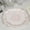 White and Pink, variant on Balsa Circle 25 White Pink 10 in Floral Disposable Dessert Dinner Paper Plates with Scallop Trim Party Wedding Reception Events Decorations Supplies