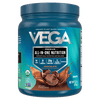 Vega Organic Plant-Based Protein, Premium All-In-One Nutrition, Chocolate, 13.2 oz (375 g)