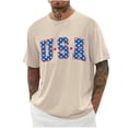 thumbnail image 1 of Birdeem Chemises pour Hommes Imprimé Col Rond Mode Décontractée Manches Courtes Blouses, 1 of 1