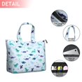 thumbnail image 2 of LightBlue Dinosaurs Stars Moons Pattern Travel Tote Bags for Women Carry On,Large Weekender Bags for Women Travel,Multi Functional Duffle Bag for Work,Shopping,Sports, 2 of 5