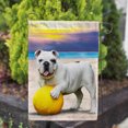 thumbnail image 3 of America Forever Summer Beach Ball Bulldog Garden Flag 12.5 x 18 inches Summer Tropical Beach Fun Double Sided Seasonal Yard Outdoor Decorative Cute Puppy Dog Days of Summer Garden Flag, 3 of 5