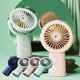 thumbnail image 5 of Mini Handheld Fan with Power Banks Lightweight Quiet Desktop Airs Cooler for Women Men Kids Unisex, 5 of 5