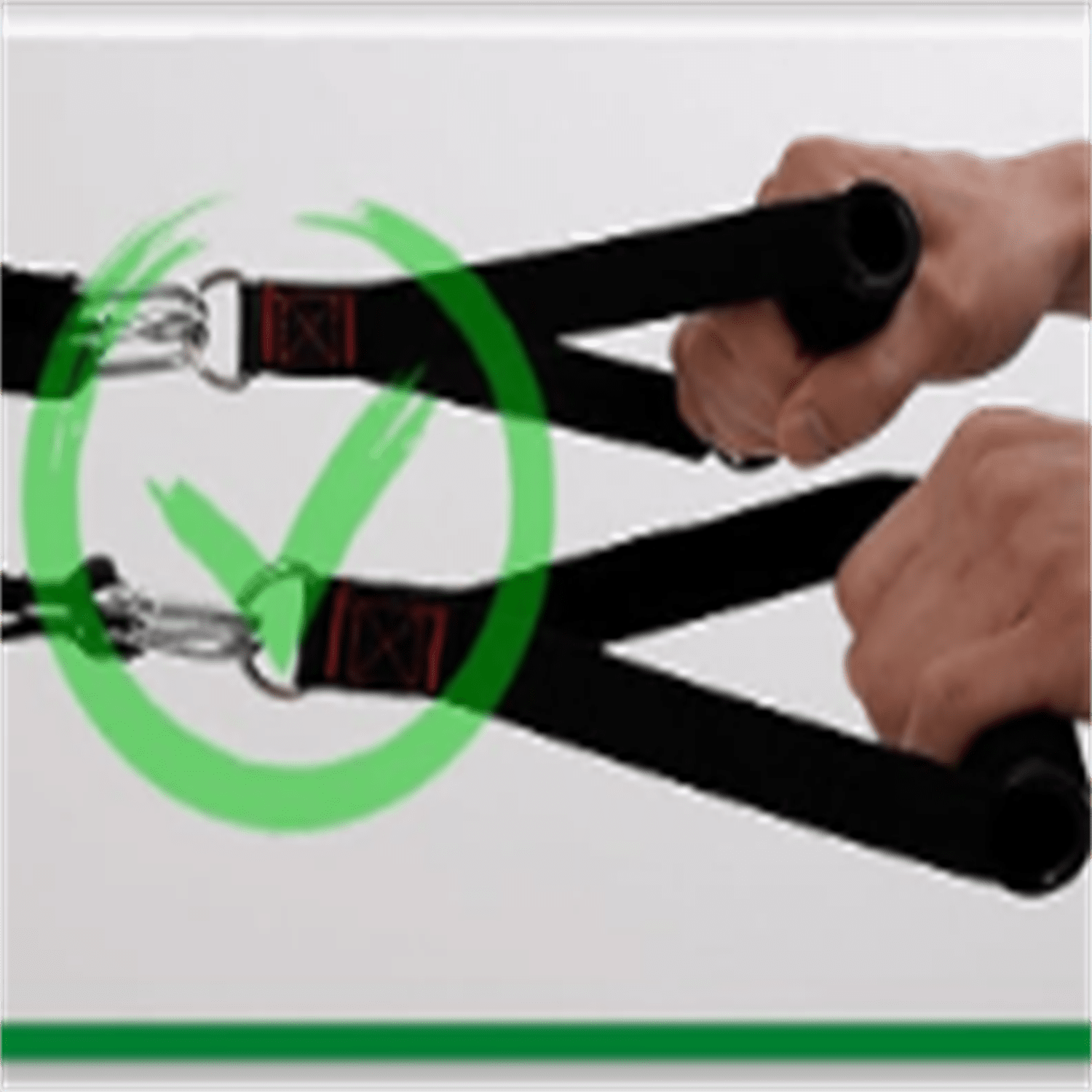 Slim Panda Door Anchor Strap for Resistance Bands, Door Resistance Bands for Workouts, Strength Training, Portable Door Gym Attachment for Home Fitness, Multi Point Anchor Workout Equipment