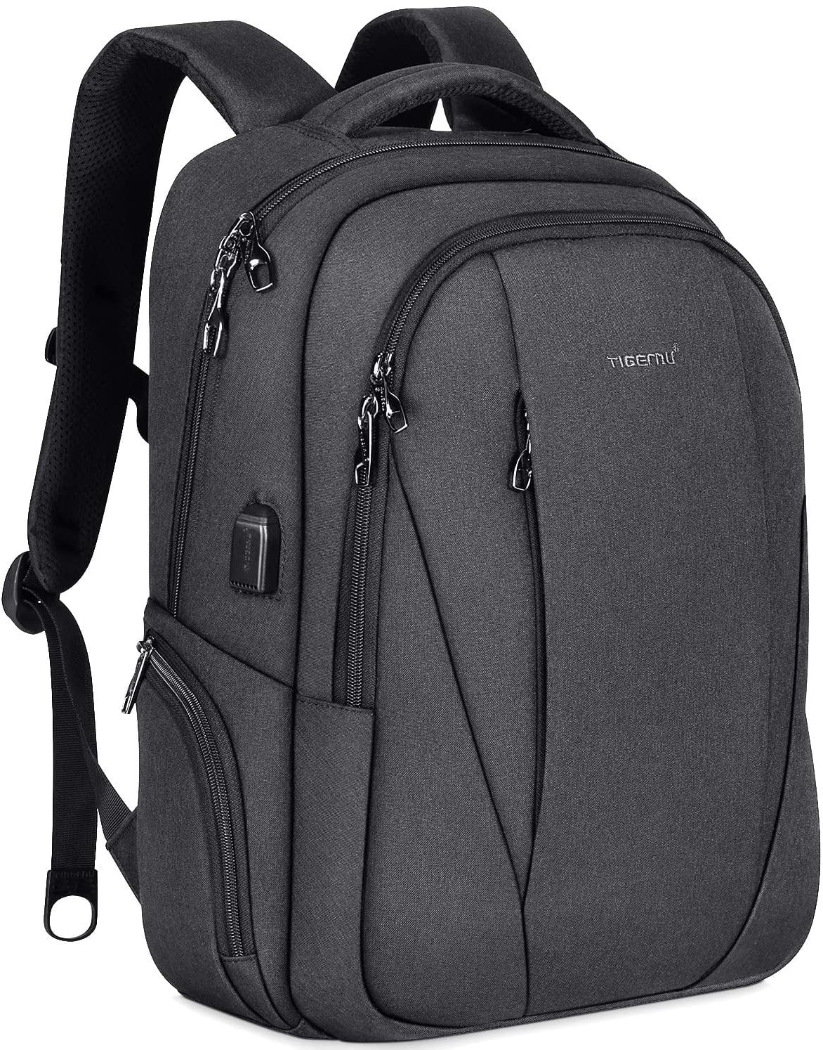 Taiyoko Laptop Backpack for Men Fits 15.6 Inch Notebook With USB