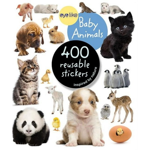Eyelike Stickers Eyelike Stickers: Baby Animals, (Paperback)