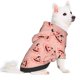thumbnail image 2 of Fotbe Smiling Pink Pumpkins Sudadera con Estampado para Perros Pequeños – Suéter con Capucha para Mascotas, Tela Suave de Forro Polar con Bolsillo-X-Large, 2 of 7