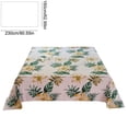 thumbnail image 4 of FEOLGEHLY Small/Twin/Full/Queen/King Sheets 63x91in Microfiber Flat Bed Sheets Only Floral Print Washable Bed Sofa Cover Wrinkle Free Deep Pocket Sheets All Inclusive Breathable Cooling Bed Sheets(M), 4 of 7