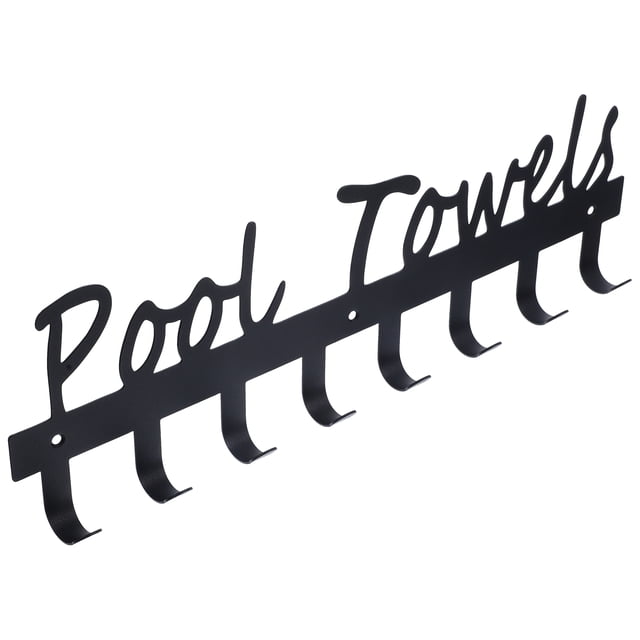 Coat Hook Rack Wall Mounted Coat Rack Metal Coat Hook Rail for Hat Towel Robes Keys