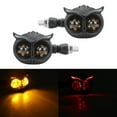 thumbnail image 4 of Projecteur de Moto Hibou LED Clignotant 12V Bicolore, 4 of 9