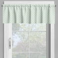thumbnail image 4 of Ambesonne Retro Valance & Curtain, Polka Dots Classic, 55"x24", Almond Green, 4 of 6