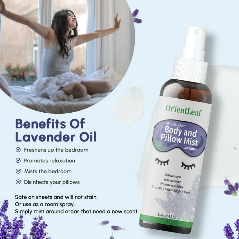 Lavender Chamomile Pillow Mist - Essential Oil Linen Spray