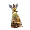 thumbnail image 1 of Centro de mesa musical con forma de bola de nieve navideña, figura de ángel, luz nocturna navideña Estilo C, 1 of 9