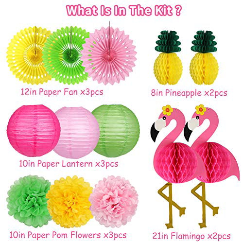 100pcs Flamingo/Pineapple Glitter Paper Confetti Decoration Party Supplies New 