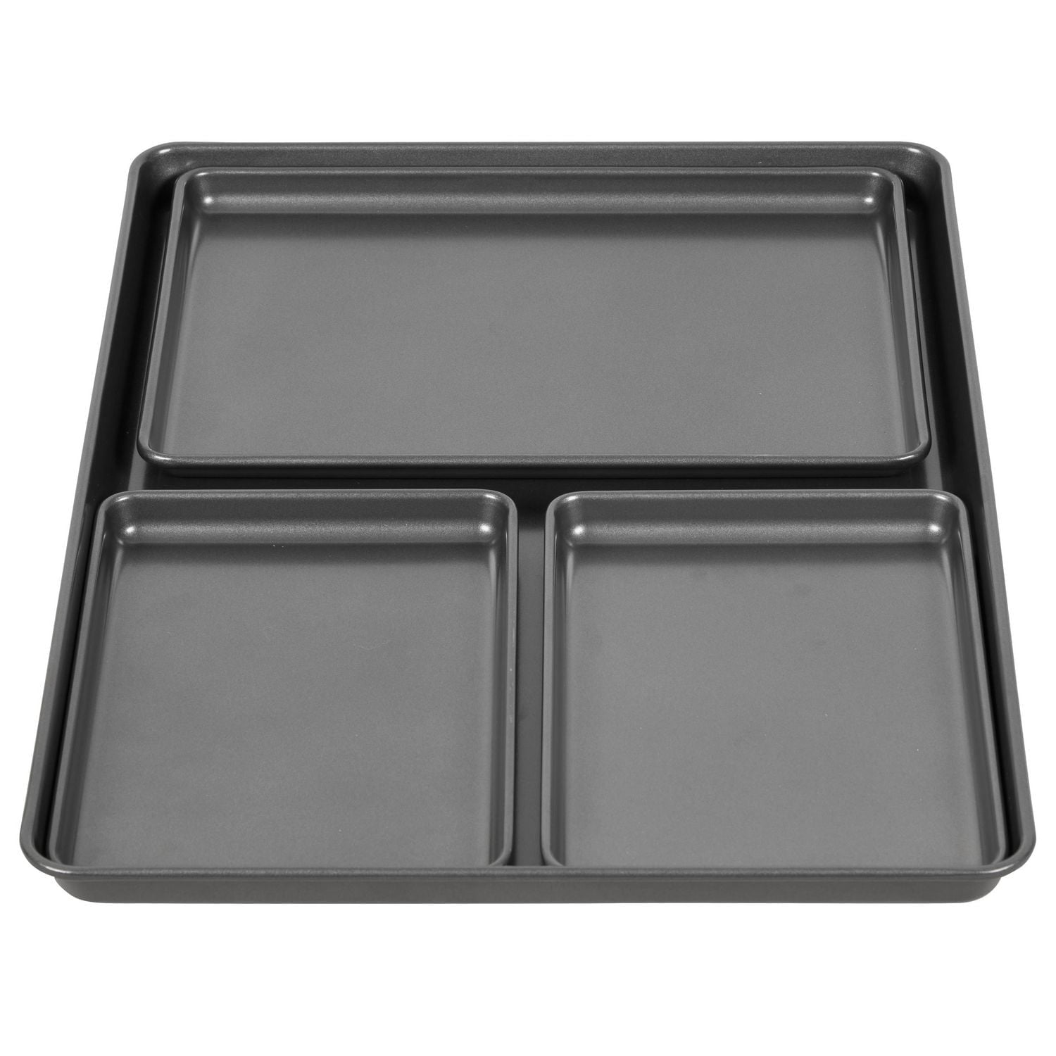 Ensemble de plaques à pâtisserie antiadhésives maximisant le four Wilton