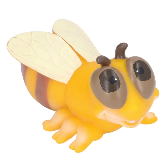 Juguete de abeja de dibujos animados de alta simulación, colores vibrantes, ecológico, suave, pensamiento lógico, capacidad sensorial, juguetes sensoriales para bebés.