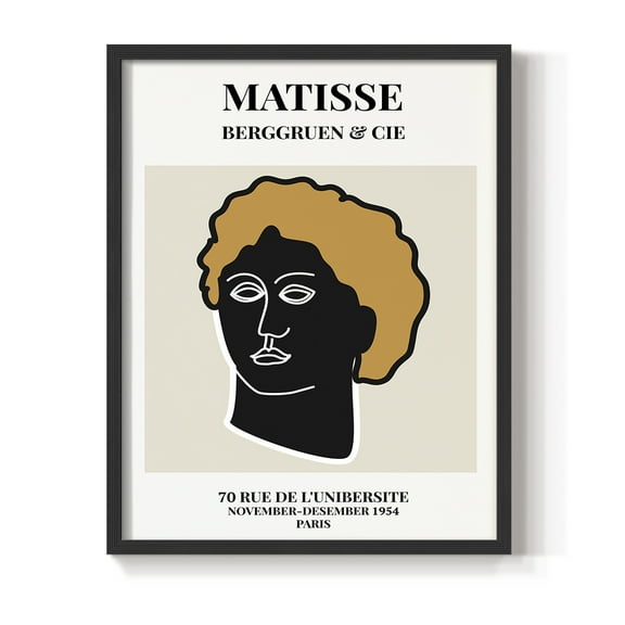 Matisse XLIV Framed Print - Solid Wood