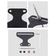 thumbnail image 5 of Greeniant Mira de tiro con de acero inoxidable, mira de una sola aguja, mira de tiro recurvo, accesorios de universales resistentes al tiro y tiro con, 5 of 6