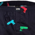 thumbnail image 3 of Happy Shorts Boxers de hombre tejidos - Estilo americano, algodón, estampados Water Pistols S (Small), 3 of 3