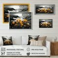 thumbnail image 4 of Designart Yellow Flowers By The Coast I Canvas Wall Art, 4 of 5