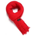 thumbnail image 6 of Wide Knit Ribbed Scarf, 6 of 6
