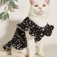 thumbnail image 2 of Comfortable Pet Dress - Ruffled Round Neck Cute Heart Print Dog Puppy Princess Dress - Summer Clothes for Party, 2 of 8