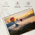 thumbnail image 6 of Elephant Stock Thailand Hot Air Balloons Wall Art - Horizontal Canvas Wall Art - Living Room Wall Decor - Transportation Canvas - Orange And Beige Decor - 48" x 32", 6 of 8