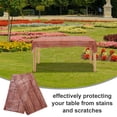 thumbnail image 3 of Miangastore Decorative Table Cloth Vintage Style Picnics 4Pcs 107.68X53.84X0.02In, 3 of 8