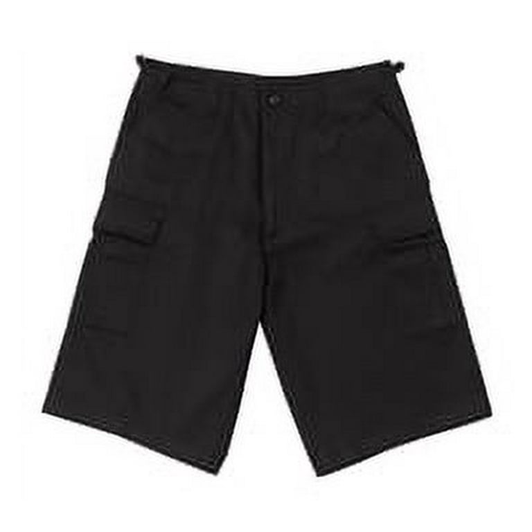Rothco Long Length BDU Shorts,Black,XL - Walmart.com