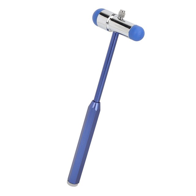 Marteau en Alliage d'Aluminium, Marteau Neurologique Multifonctionnel pour Réponse Musculaire Extensible, Réflexes Articulaires, avec Poignée Humanisée