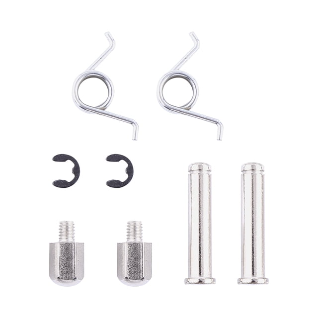 Motorcycle Foot Peg, Front Footrest High Hardness Wear Proof 2PCS Anti Slip With 8 For Modification