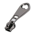 thumbnail image 2 of 5 Pcs Tirette de Fermeture Éclair en Forme de Cœur Résistante à l'Usure Hautement Durable Électroplaquée Gris, 2 of 14