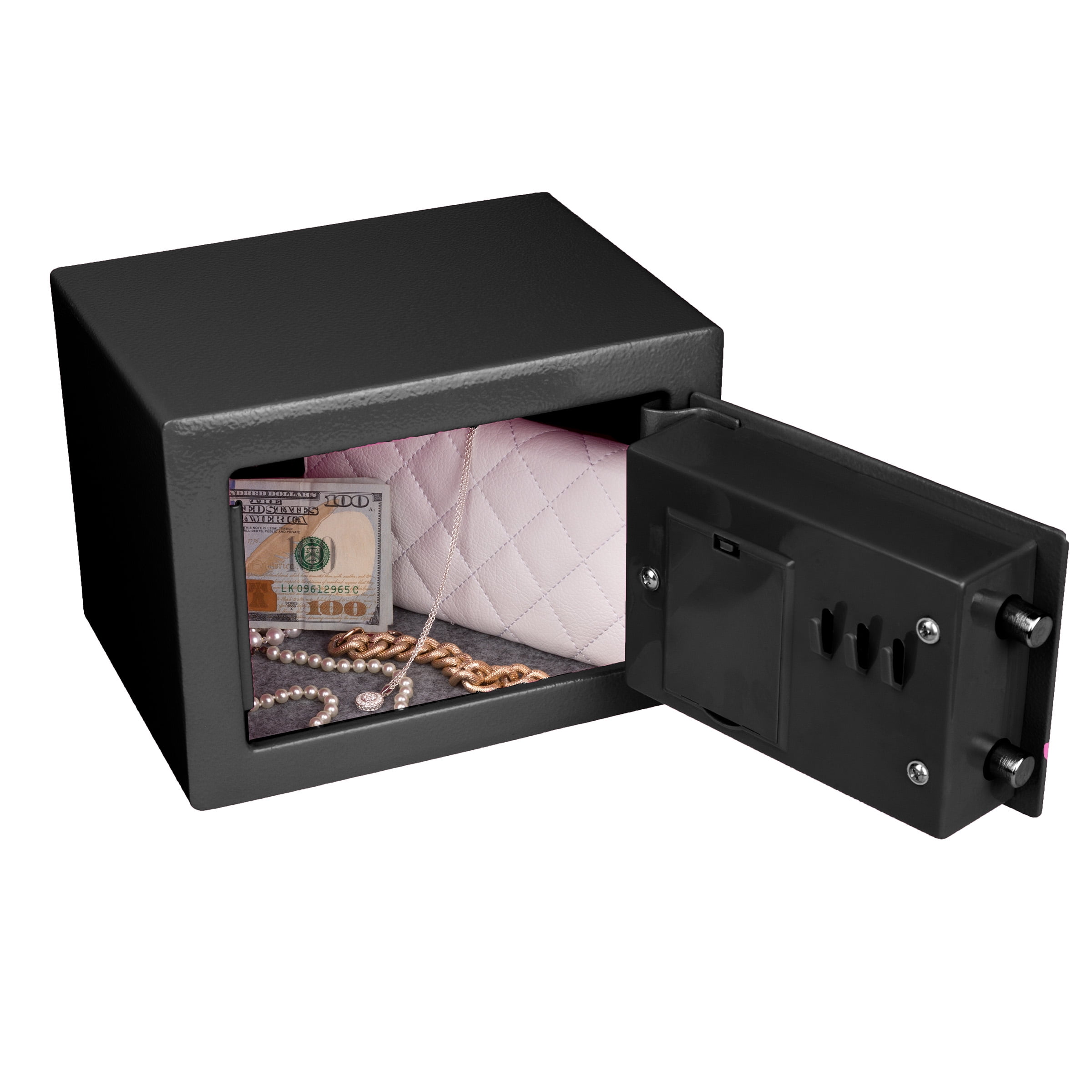 Stalwart Digital Security Safe Box Pink