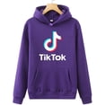thumbnail image 1 of Sudadera con capucha TIK TOK Nueva tendencia Suéter con capucha de lana Suéter de manga larga Adepaton WRMH-139-57, 1 of 2