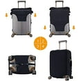thumbnail image 6 of Neon Leopard Grain Luggage Cover Elastic Washable Stretch Suitcase Protector Anti-Scratch Travel Suitcase Cover for Kid and Adult XL (29-32 inch suitcase), 6 of 6